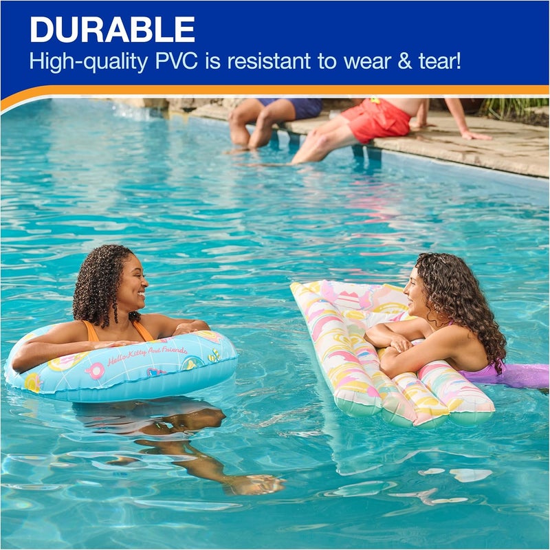 SwimWays Hello Kitty Suntanner Pool Float, Inflatable Pool Floats & Kids Pool Toys, Swimming Pool Accessories & Beach Essentials for Teens Aged 14 & Up - Image 4